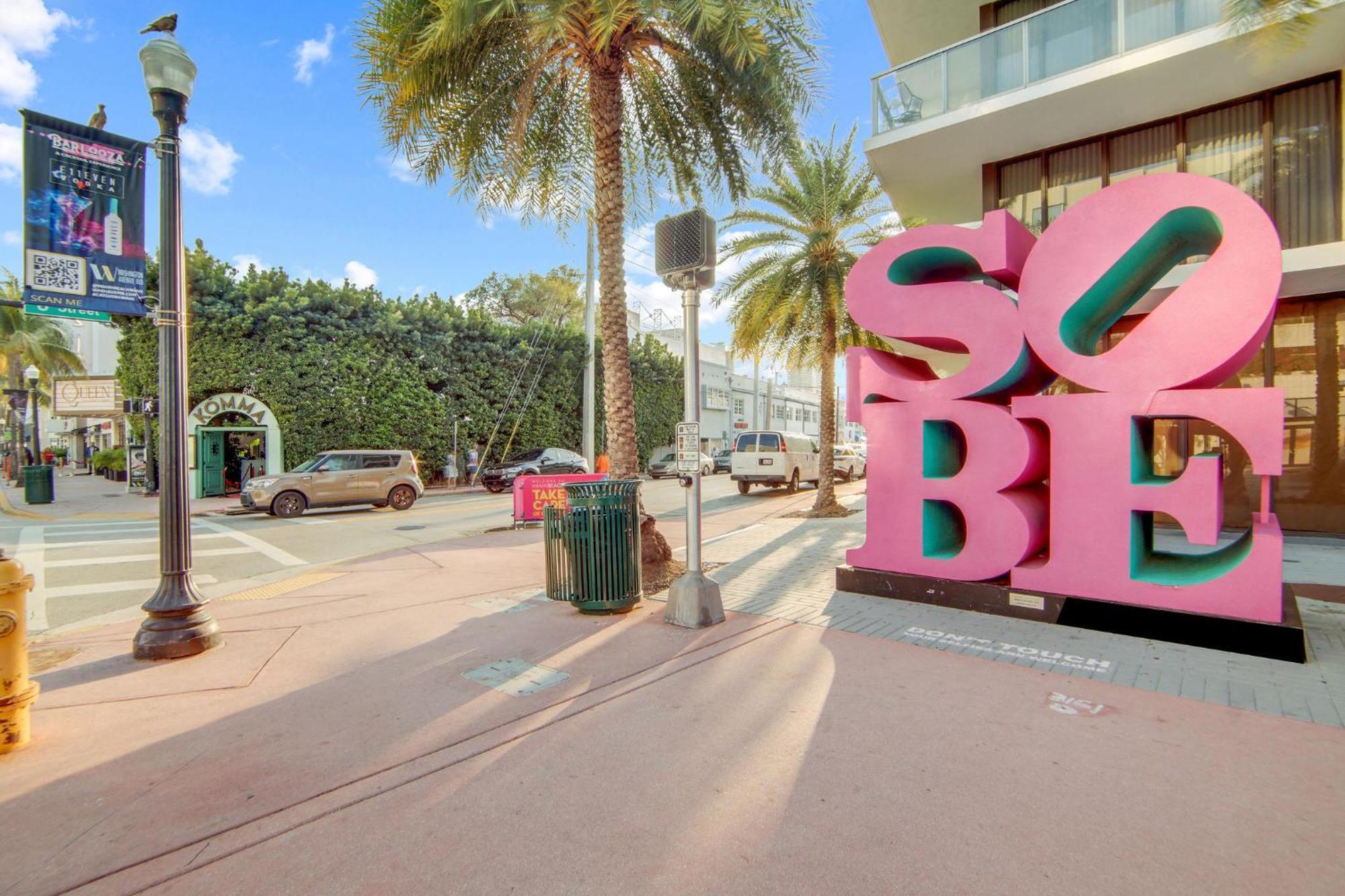 Charming Large Studio Near Ocean Dr - South Beach Miami Beach Ngoại thất bức ảnh